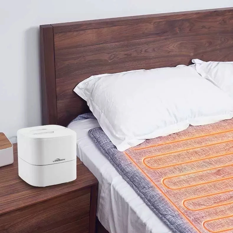 Lonmon Ningbo Furniture N1918 manta calefactora de agua king Size colchón calefactado eléctrico