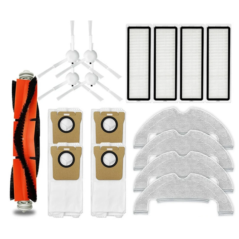 Replacement For Xiaomi Robot Vacuum-Mop 2 Ultra Cleaner Spare Parts Main Side Brush Filter Mop Rag Dust Bags STYTJ05ZHM