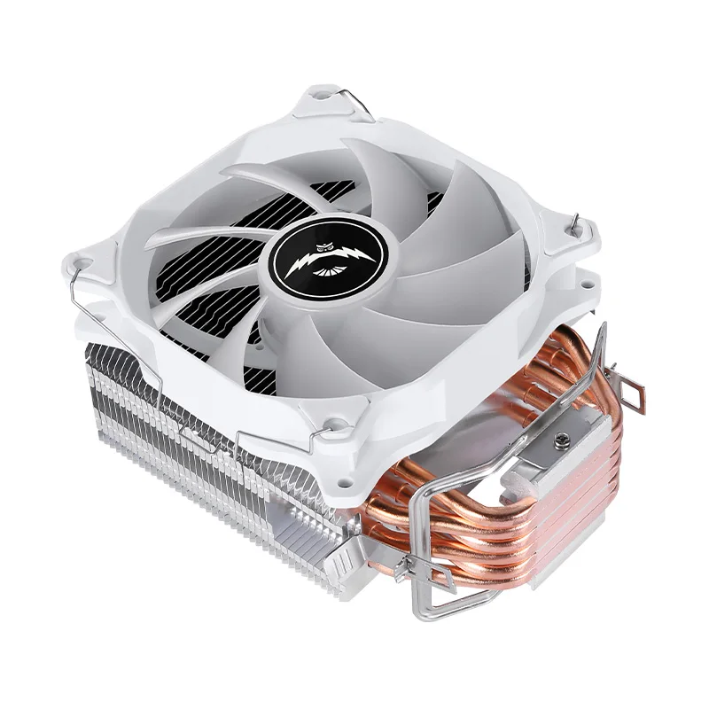 Refroidisseur CPU efficace pour PC, ventilateur 120mm, 6 caloducs, adapté à l'installation de lincome 2011 2066x79x99 2099 e5 e3 AMD refroidi par air