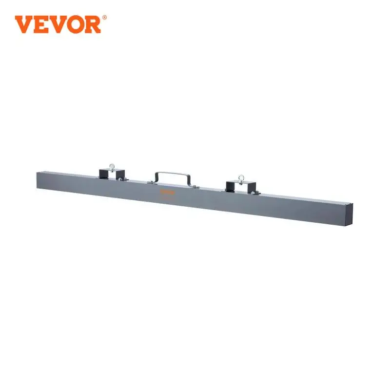 VEVOR Hanging Magnetic Sweeper Pickup Tool Nail Hang-Type Magnetic Forklift Sweeper Industrial Grade Magnets Steel Mate