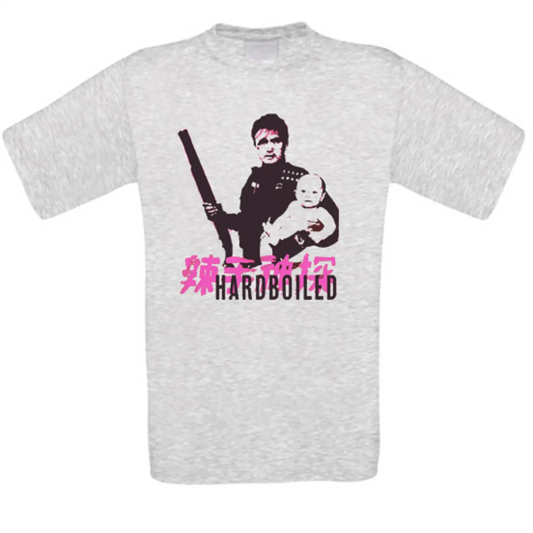 Camiseta de película de culto de John Woo de Asia hervida dura, todas las tallas, nueva