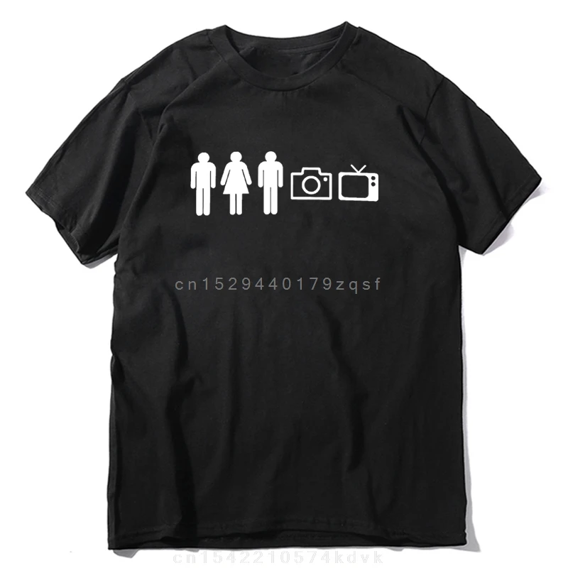 

Забавный подарок для человека, женщины, мужчины, камеры, ТВ, футболка 2020, летний топ, большие размеры, мужские футболки с рисунком животных для мальчиков