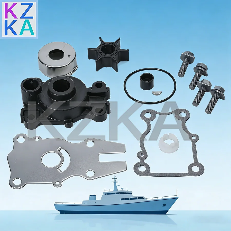 

For Yamaha Outboard Water Pump Kit Housing 63D-W0078 40HP 50HP 60HP 63D-44311-00 63D-W0078-01 63D-W0078-03 Sierra 18-3415