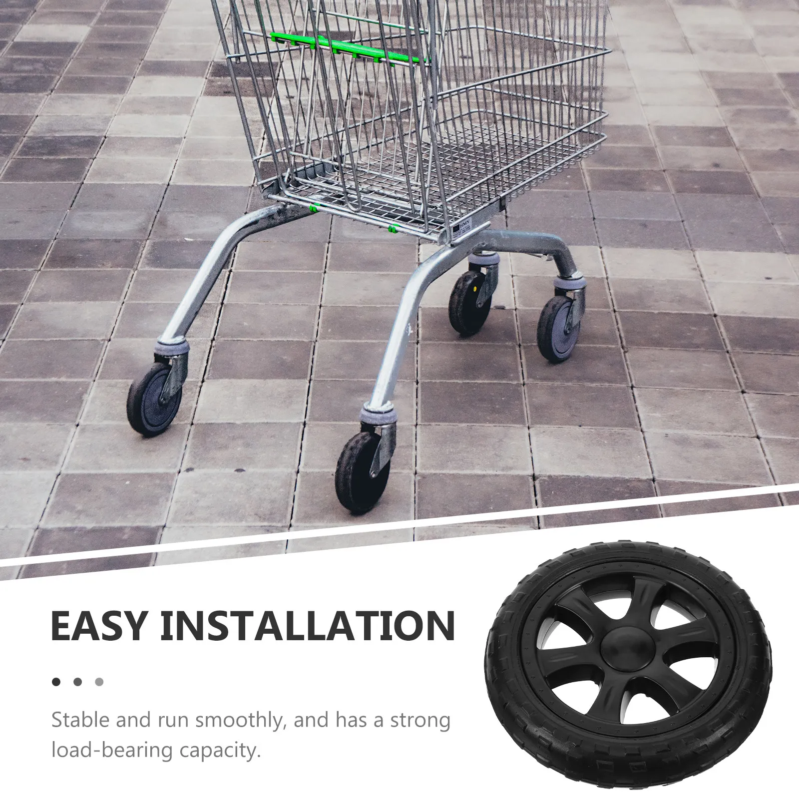 عجلات بديلة لعربة التسوق (قطعت - مراجعة Heavy Equipment Tires وسعره