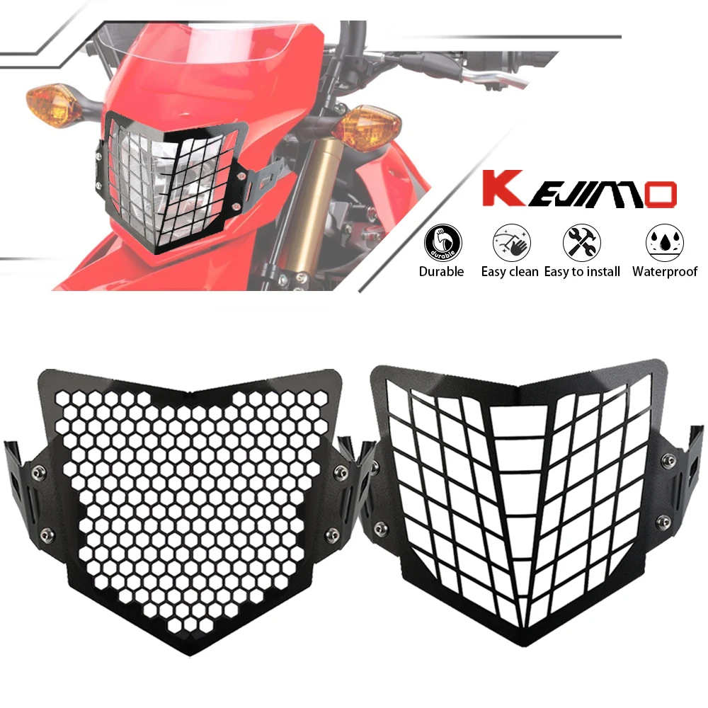 

2024 2023 2022 2021 2020 For Honda CRF250L CRF250M CRF300L CRF 250 L M CRF 300 L 2013-2025 Headlight Guard Grill Protector Cover