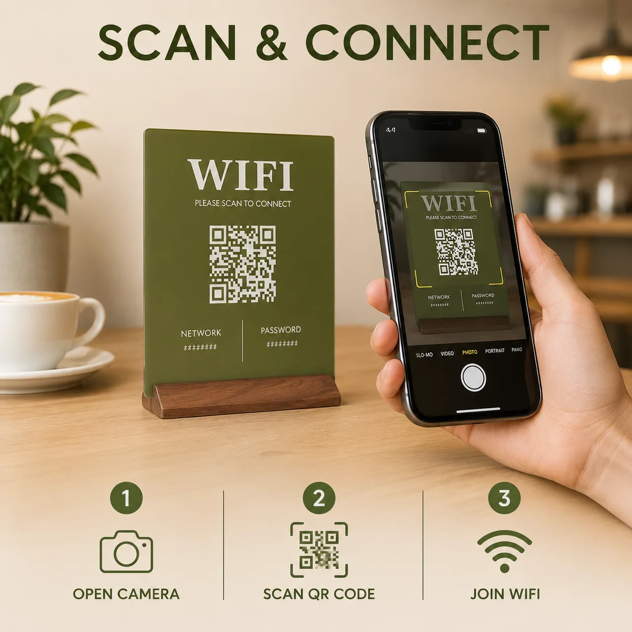 Индивидуальная табличка с QR-к – обзор и цена Home Office Login
