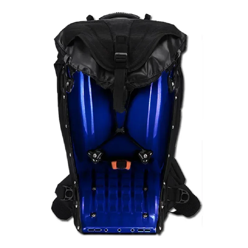 25L Motorcycle Riding Hard Shell Luggage Backpack Shoulder Waterproof Motocross/Moto Racing Protective Drop ABS Tank Bags