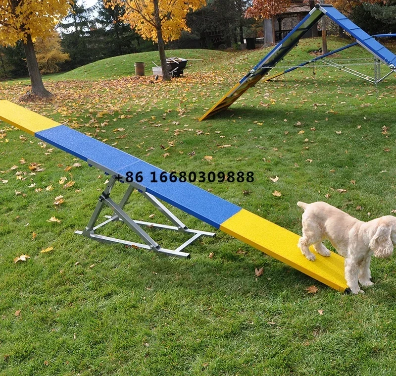 Dog Agility See-saw, Practice Pet Teeter Dog Teeter