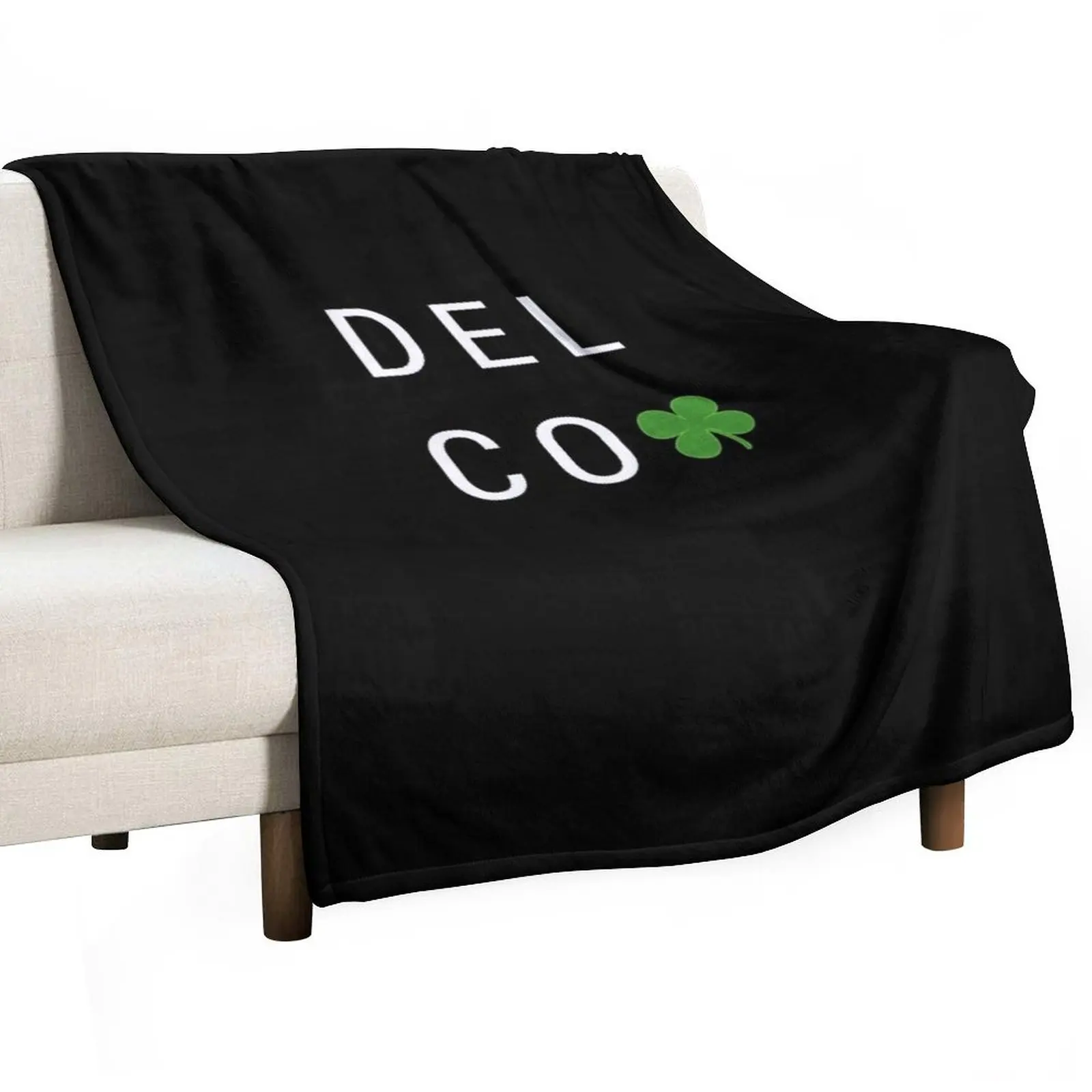 

Delco Irish, Represent Delco - Delaware County PA, Delaware County, DELCO Born and Bred, Pride Throw Blanket