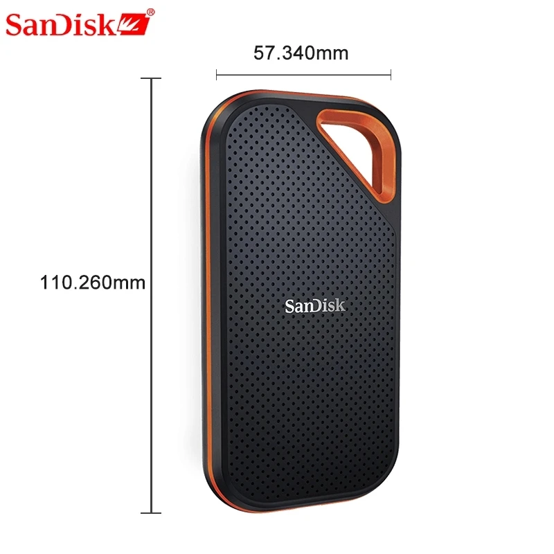 Sandisk Portable External PSSD 500GB 4TB 1050MB/s Hard Drive USB 3.1 Type-C 1TB 2TB Solid State Disk For Laptop Desktop Phone PC