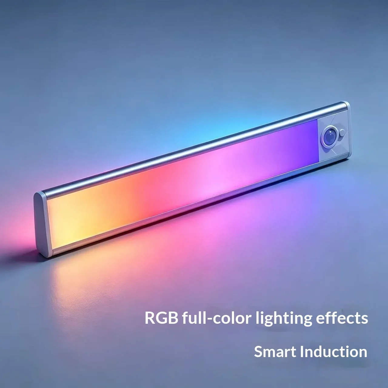 Ultra Thin Rechargeable Magnetic LED Cabinet Light Motion Sensor Night Light For Wardrobe Bedroom