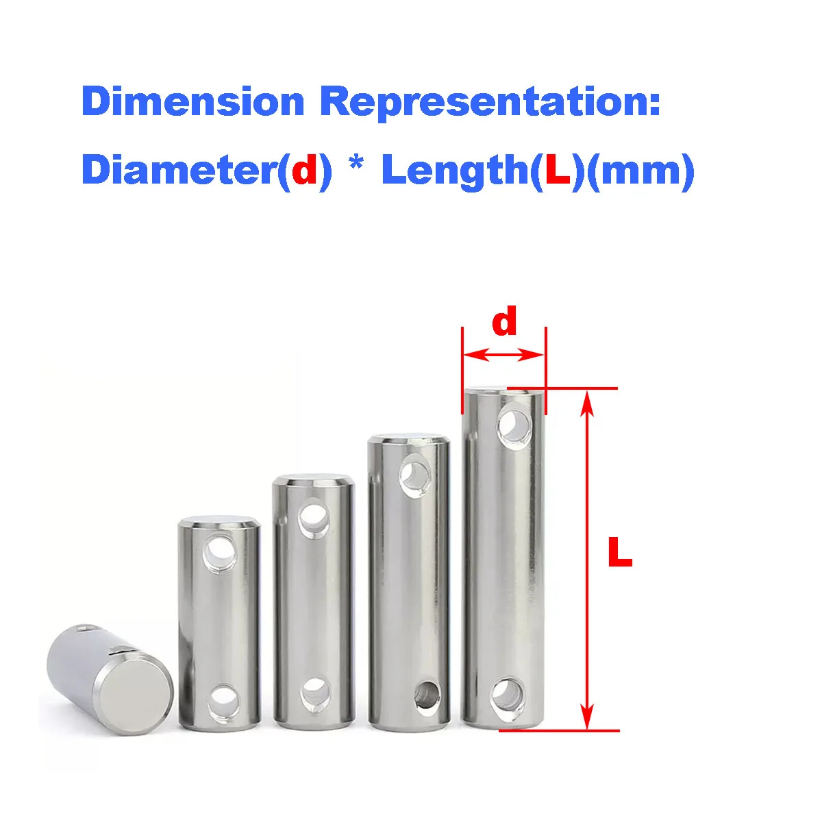 

304 Stainless Steel Locating Cylindrical Pin With Hole M4M5M6M8M10