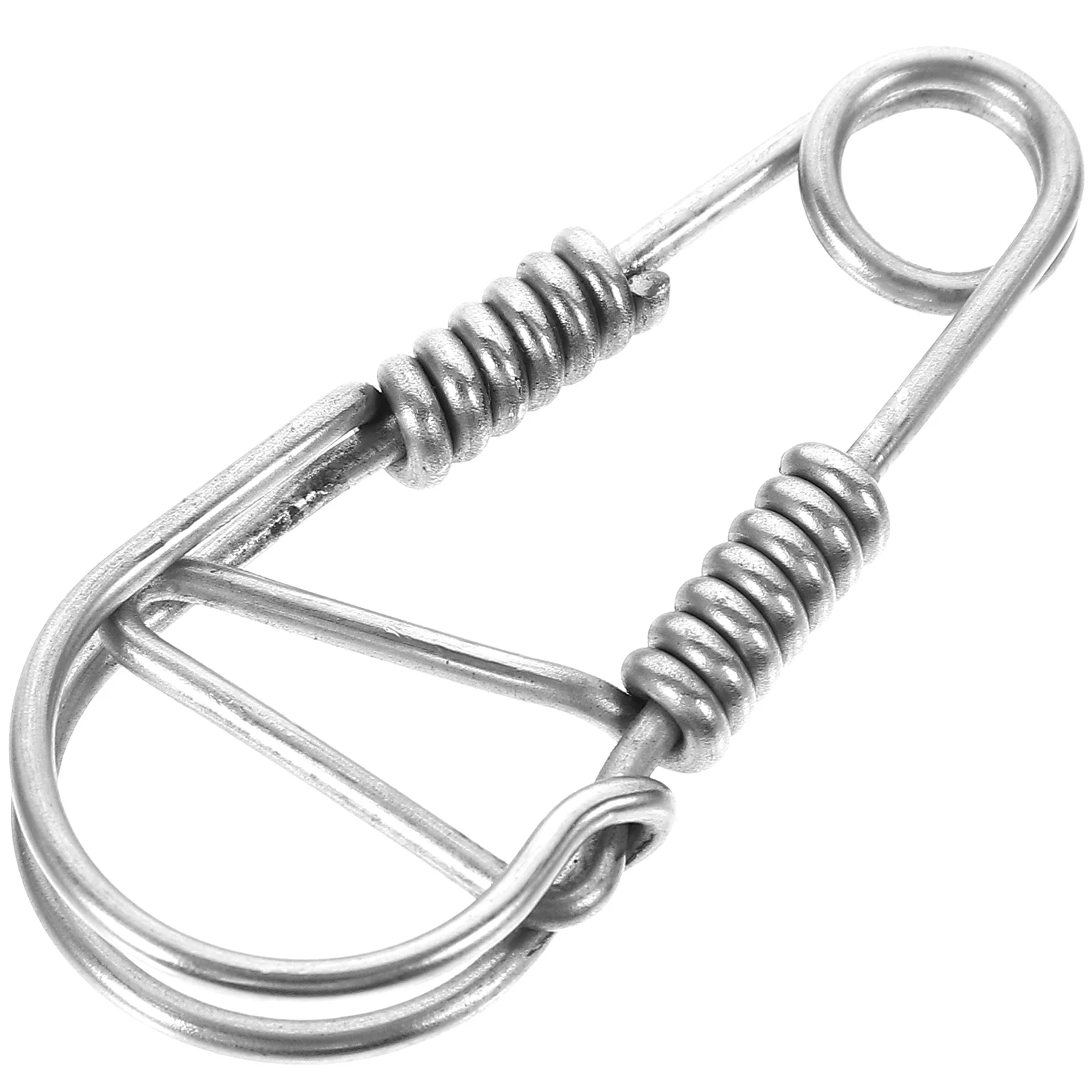 Key Chain Birthday Keychain Holder Snap Hook with Carabiner Safety Stainless Steel for Men Metal Keychains