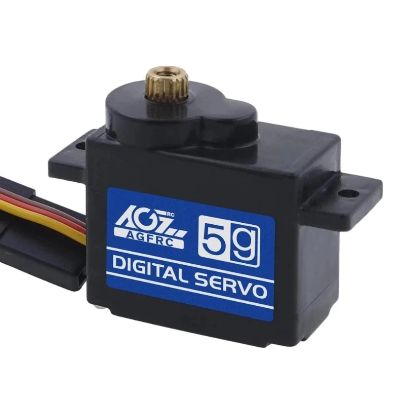 B05CLS 0.075s Fast Metal Gear Micro Digital Servo – Coreless Motor, for WLtoys K989/K969 Car & Mini Q Airplane