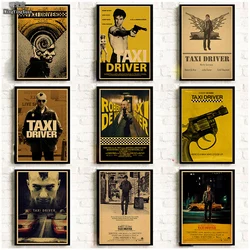Movie Taxi Driver Kraft Paper Poster Home Room Wall Decoration Painting gift