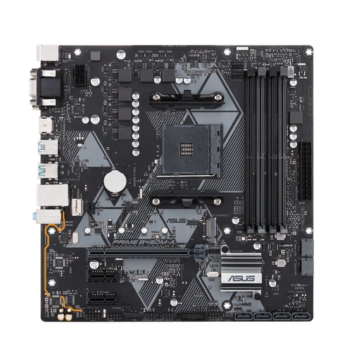 Imagen 2 del producto Placa base ASUS PRIME B450M-A compatible con AMD Ryzen 5 5600G 3600X 5700X 5800X3DCPU DDR4 128GB 2 × M.2 HDMI PCIe3.0 mATX AM4