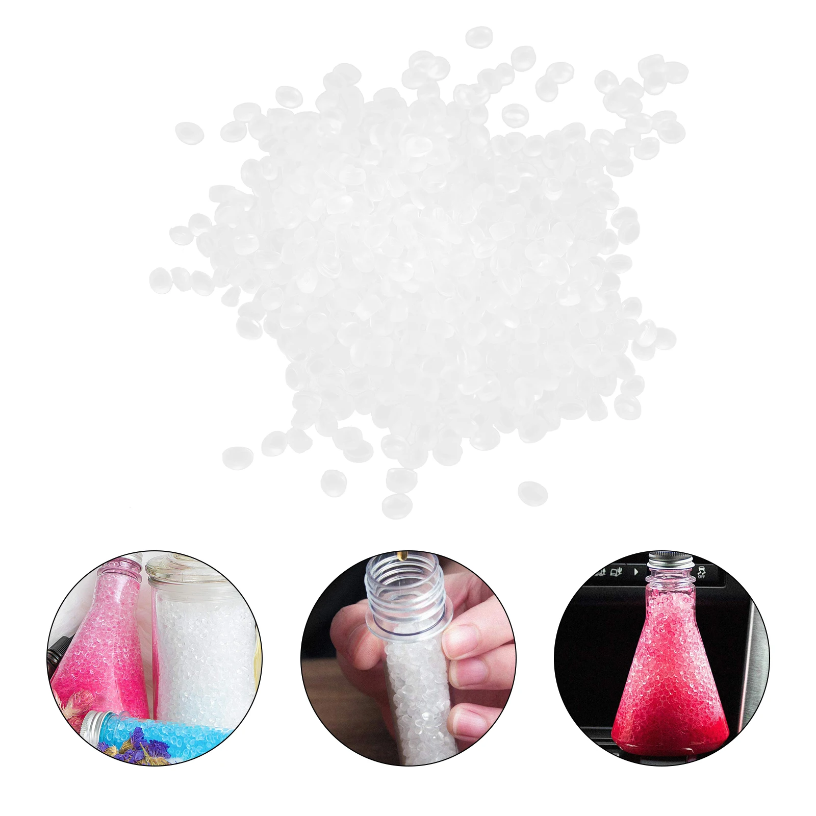 

1KG Unscented EVA Beads DIY Filling Material Air Freshener Bottle Colorful Design Flexible Matching Decorative Practical