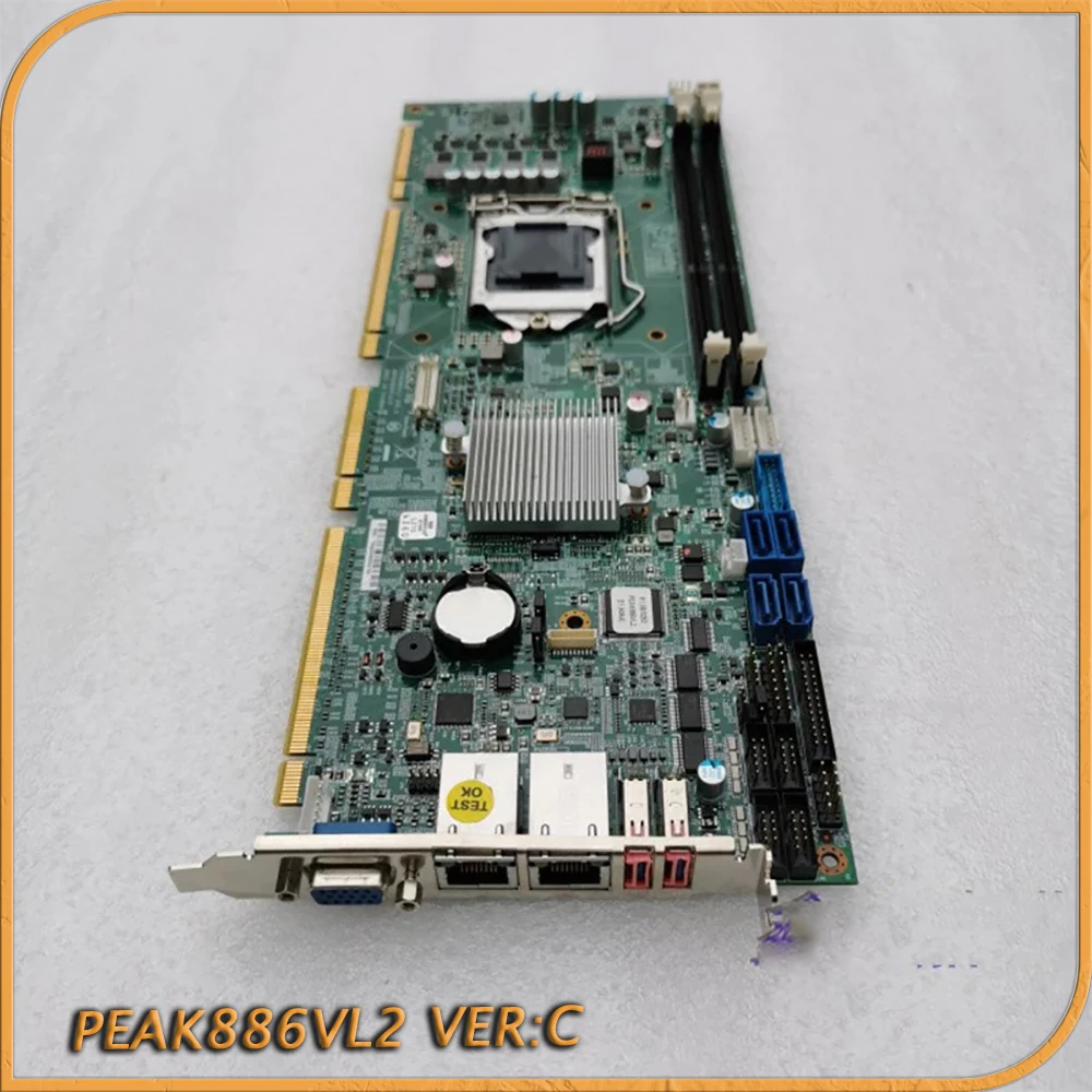 Hot Industrial Control Embedded Motherboard For PEAK886VL2 VER:C PEAk886 Fully Tested Good Quality