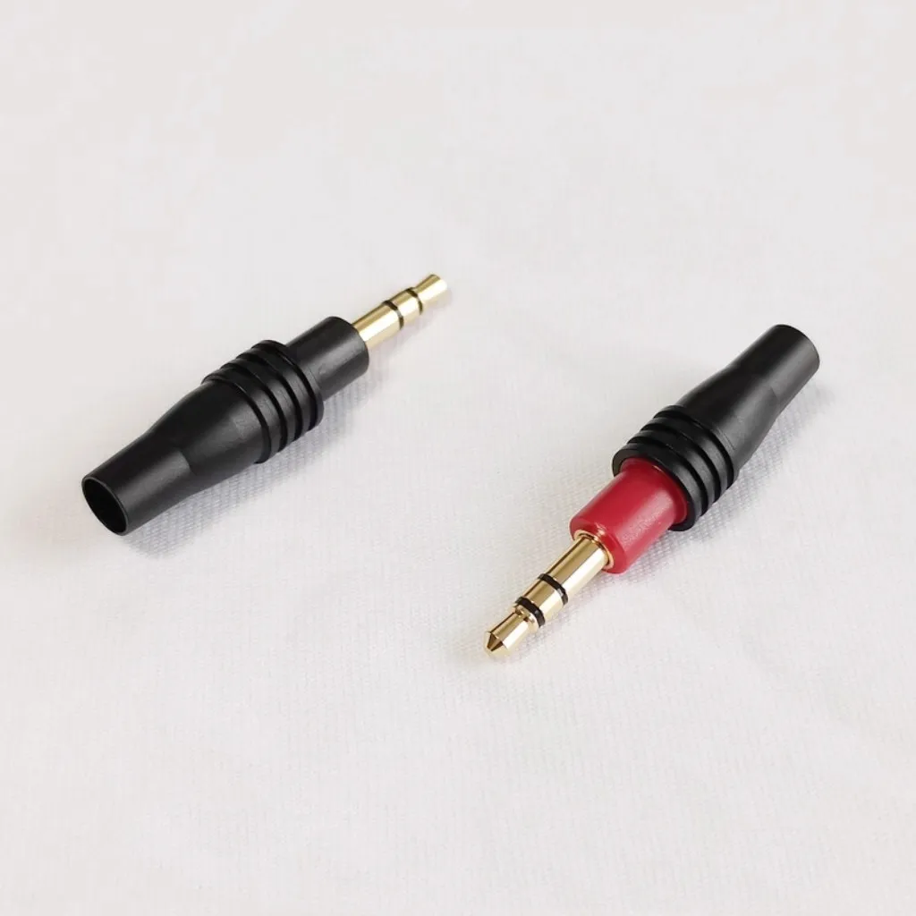 1 Pair HIFI Earphone Male Pin Plug DIY Soldering For TAGO STUDIO T3-01 T301 TAKASAKI T3-03 t303 Headphone Connector