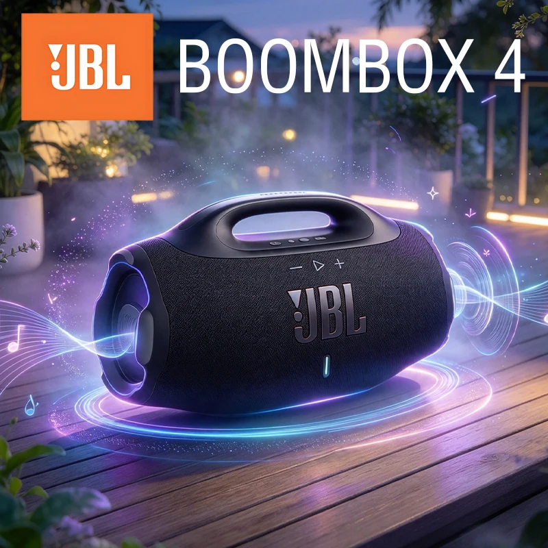 JBL BOOMBOX4 God of War fourth generation portable speaker Bass Boost adjustable bass outdoor camping waterproof Bluetooth speak