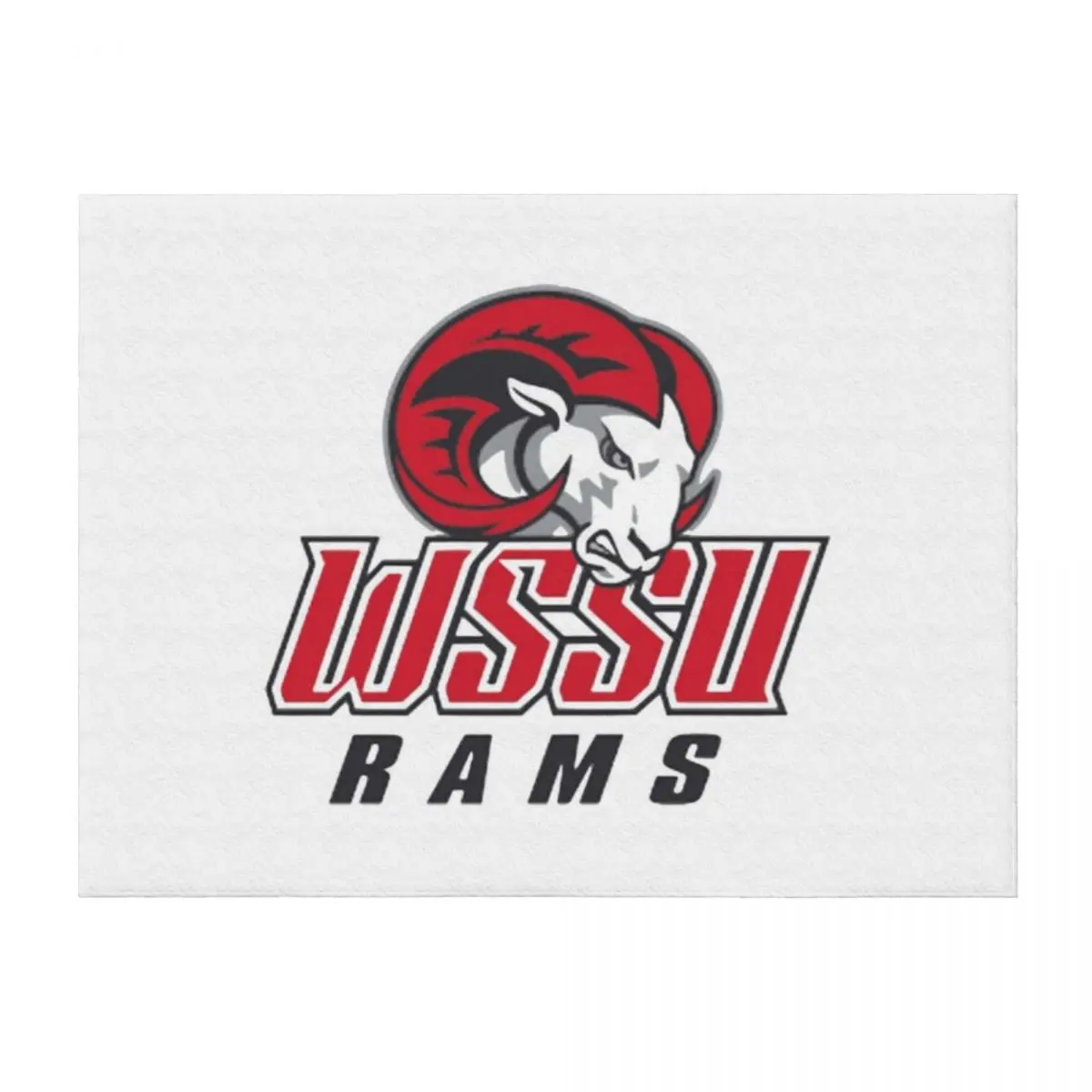 

WSSU Rams Red T-Shirt Throw Blanket anime decorative Hair sofa bed Blankets