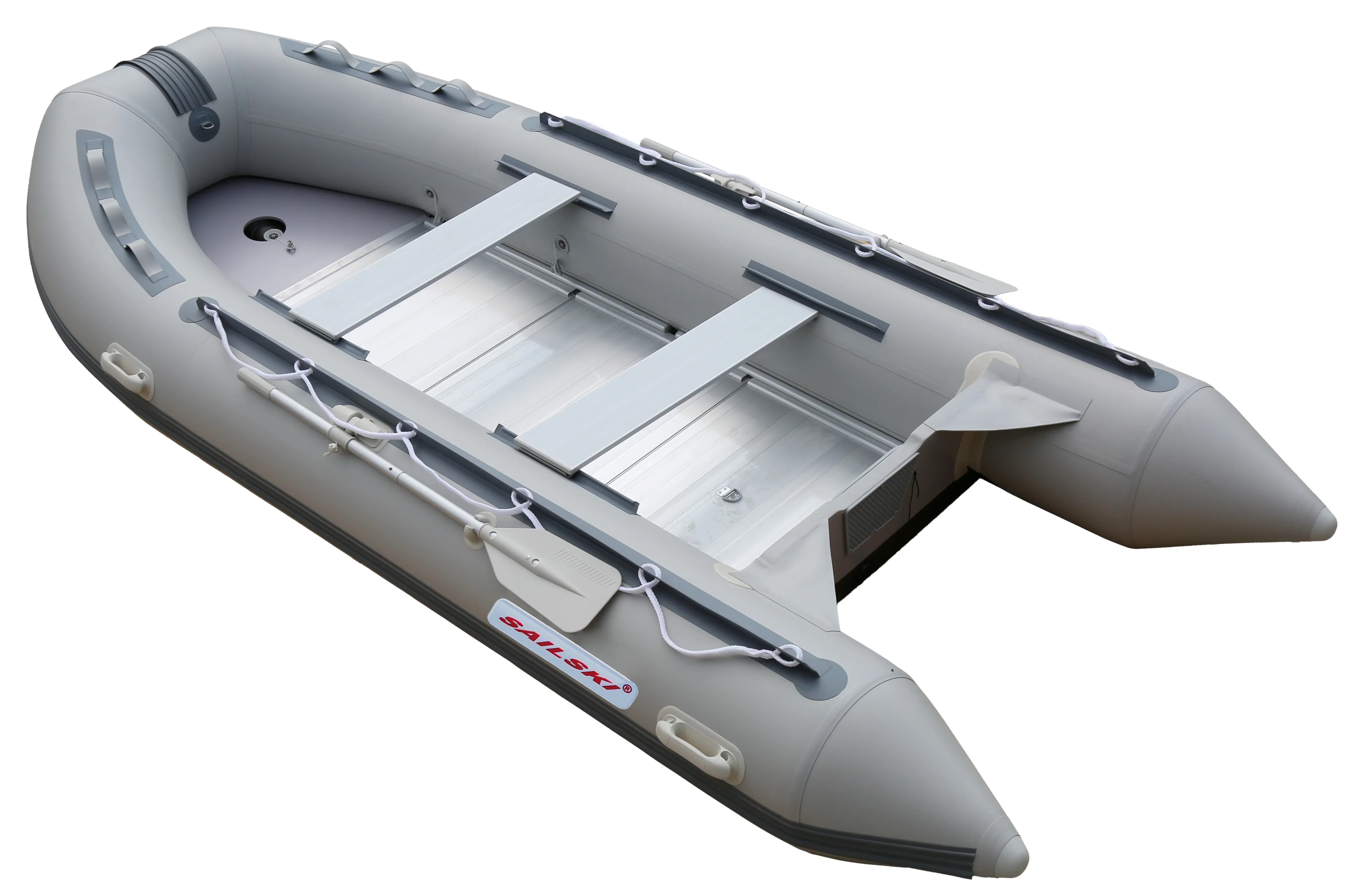 SAILSKI-barco inflable con suelo de aluminio, bote hinchable de 2,7 m/3m/3,3 m/3,6 m/3,8 m/4,3 m/4,7 m/5m/5,5 m