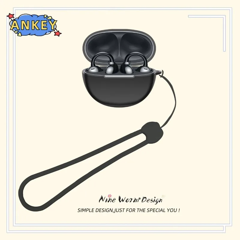 for 2025 Honor Choice LCHSE Earbuds Clip Case Protective Lanyard Soft Cover Shells Sleeve Hand Rope Strap Accessories