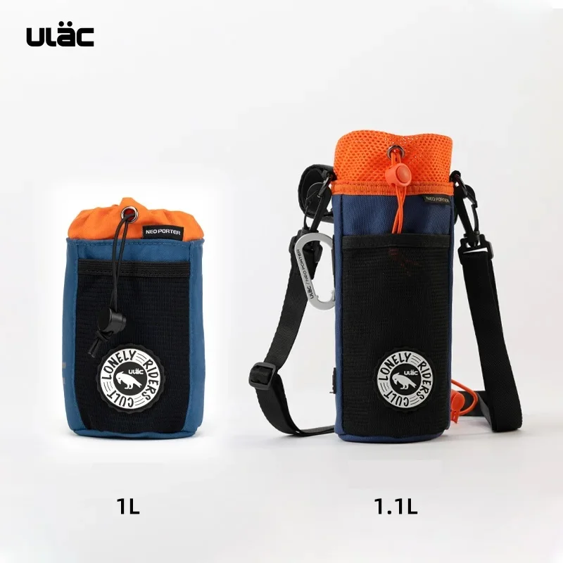 ULAC MTB Front Bar Kettle Pouch Heat Insulated Road Bike Water Bottle Bag Cycling Gear Storage Bagpack Bicycle Drink Cup Pannier