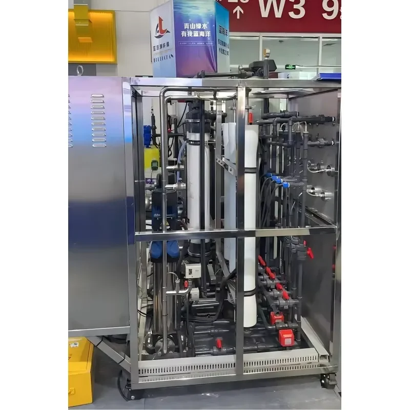 Seawater Desalination Equipment 2T with Reverse Osmosis Technology 2000L/Hour Productivity 1 Year Warranty