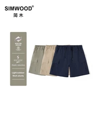 SIMWOOD 2024 Summer New Childrens Shorts Quick-Dry Kids Boy Girls Outdoor Cargo Shorts