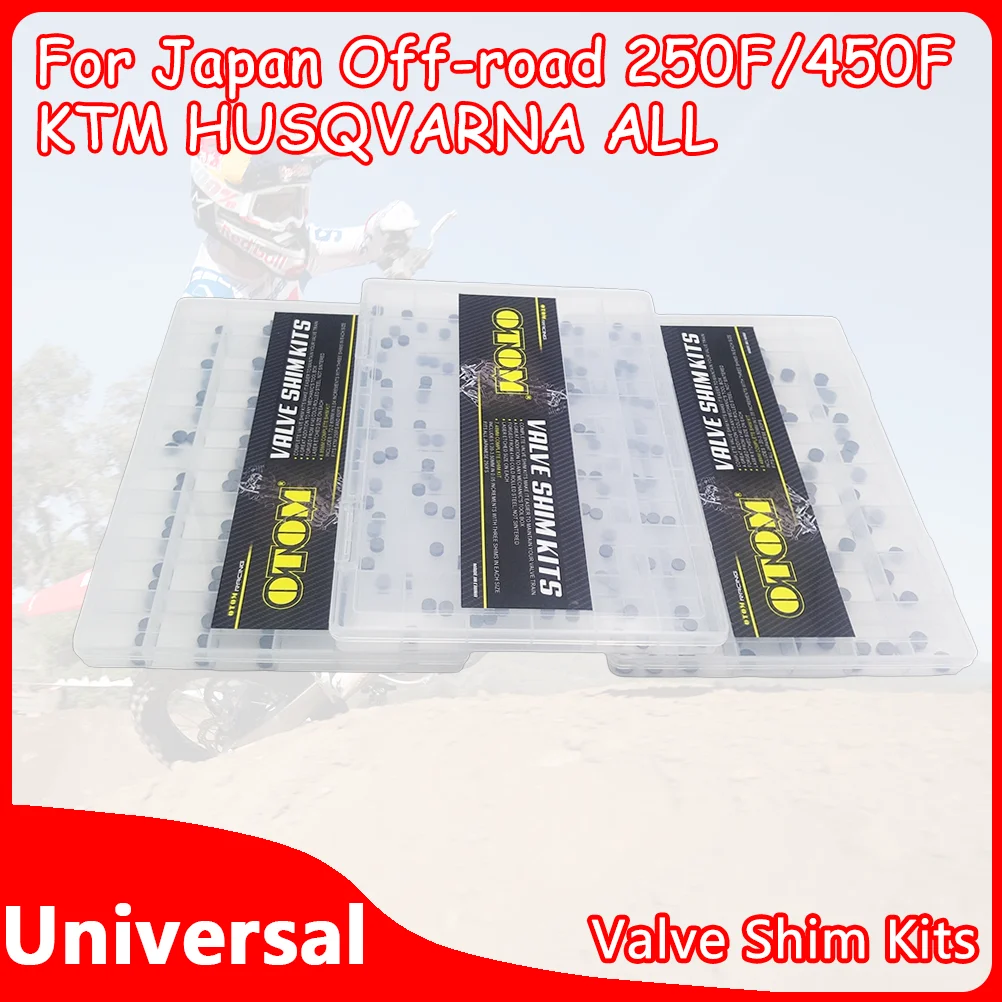 For KTM HUSQVARNA HONDA Motorcycle Engine Valve Adjustment Shim Set 7.48mm/9.48mm/8.85mm Japanese Off-road 250F 450F