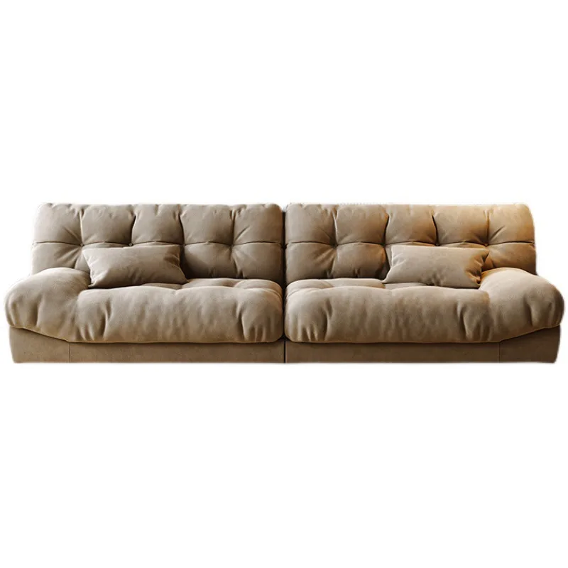 

Nordic minimalist, cloud sofa, large and small apartment living room technology cloth comfortable super soft lazy fabric sofa