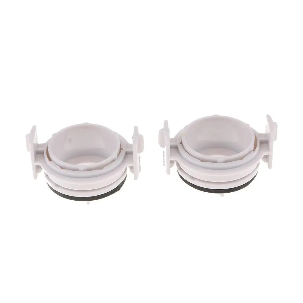 

Plastic Headlight Bulb Base Retainers Lamp Adapter Kit for Car LED Bulb Conversion Easy Install
