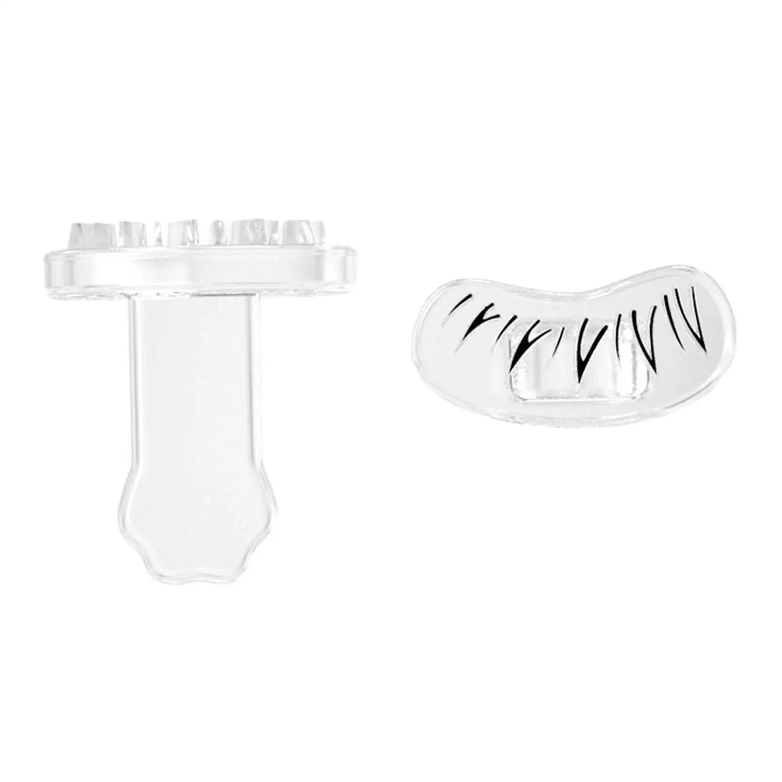 2Pcs under Eyelash Stamper Eyes Makeup Tool Lazy Quick Makeup under Eyelash