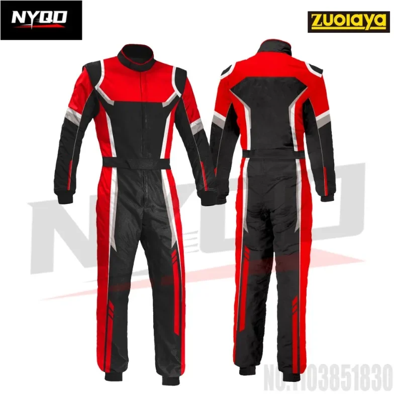 Summer breathable go kart off-road beach bike riding jumpsuit rally drifting race men women motorcycle jacket men karting suit