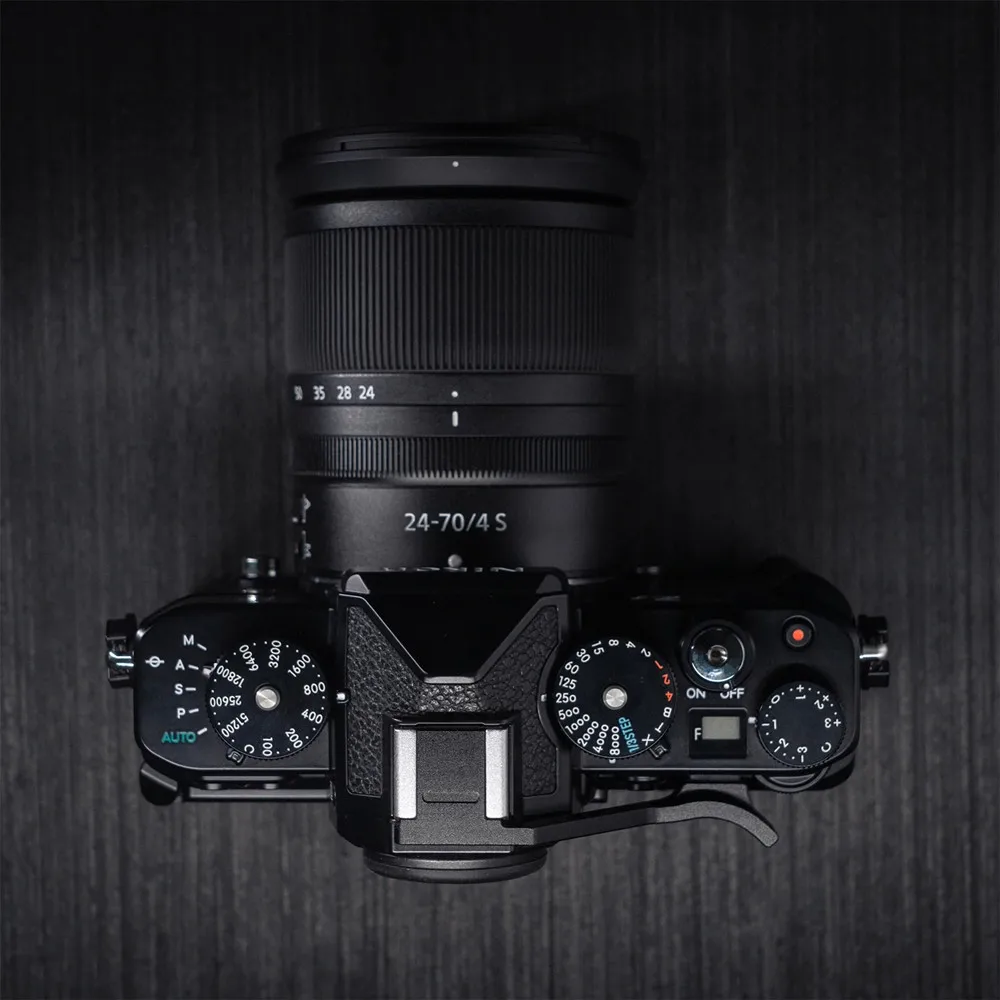 مقبض قبضة الإبهام من Hotshe فقط لكاميرا nynkon ZF من سبائك الألومنيوم