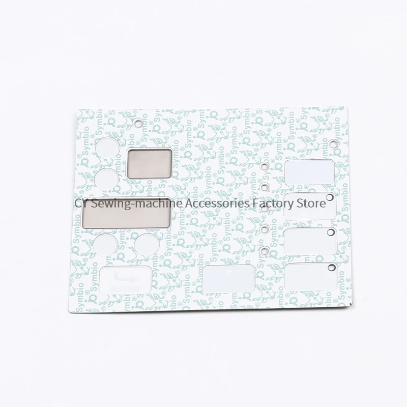 1 قطعة لوحة التشغيل الجديدة ملصق غشاء فيلم لوحة المفاتيح زر التبديل ورقة لآلة خياطة الصناعية Brother RH-981A