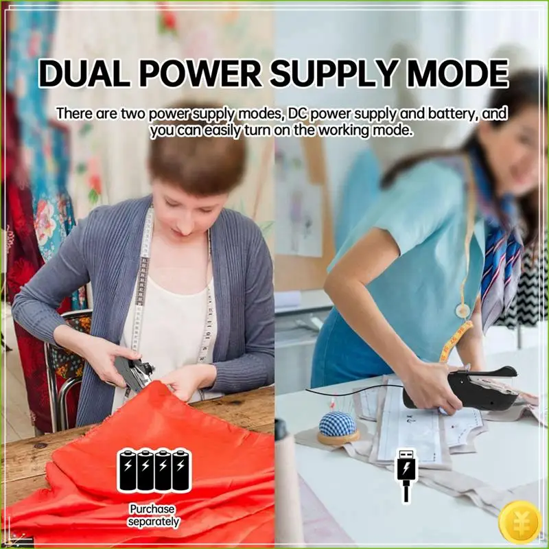 ماكينة خياطة محمولة، مفتاح كهربائي، سهلة التشغيل، ماكينة خياطة صغيرة محمولة، ماكينة خياطة للمبتدئين