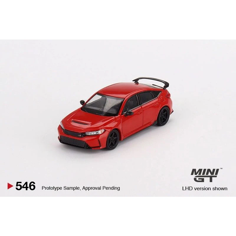 MINIGT 1:64 FL5 Rallye Red 2023 W/ Advan GT Wheel Alloy Diorama Car Model Collection Miniature Carro 546 In Stock