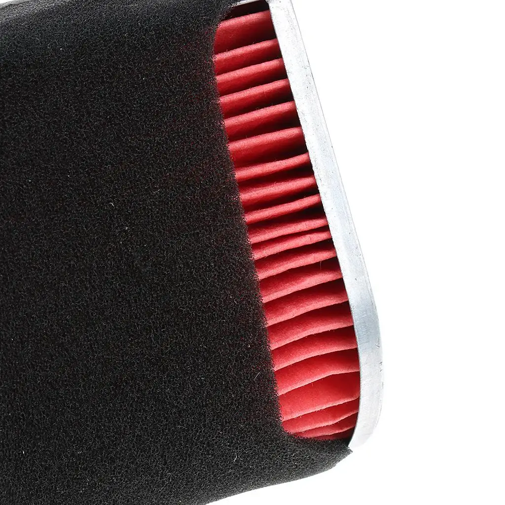 Elemento limpiador de cartucho de filtro de aire triangular de motor 125 150cc para GY