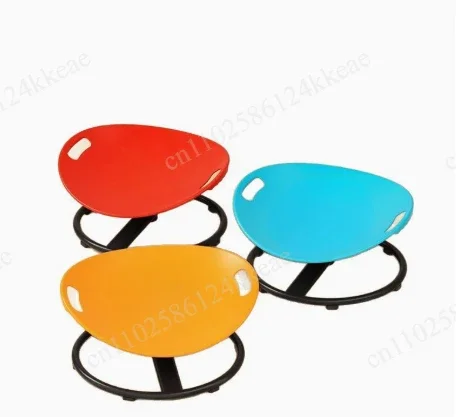 Rotating sensory chair, vestibular balance training tool, rotating seat for body coordination and interactive games