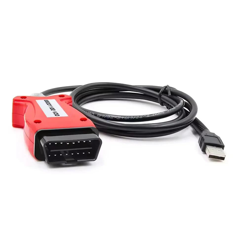 UCDSPRO+ V1.27.001 OBD2 Diagnostic Cable For Ford Full Function ECU Programming Tool With 35 Tokens High Speed Car Fault Scanner