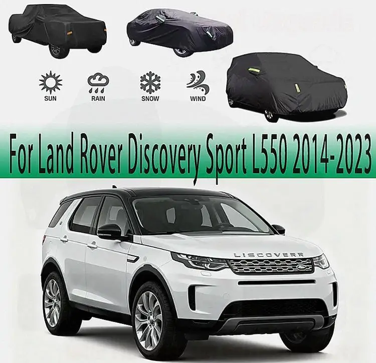 

For Land Rover Discovery Sport L550 2014 2023 2020 Outdoor Protection Waterproof Dustproof Full Snow Cover Sunshade Car Covers