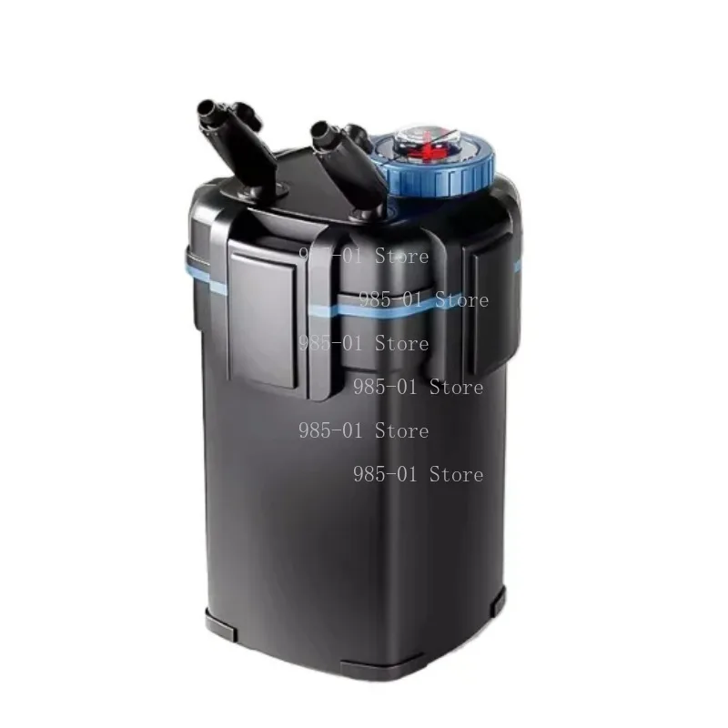 12W Silent Three-layer Filter Bucket, Three-in-one Fish Tank Toilet Filter for 60-100cm Aquarium