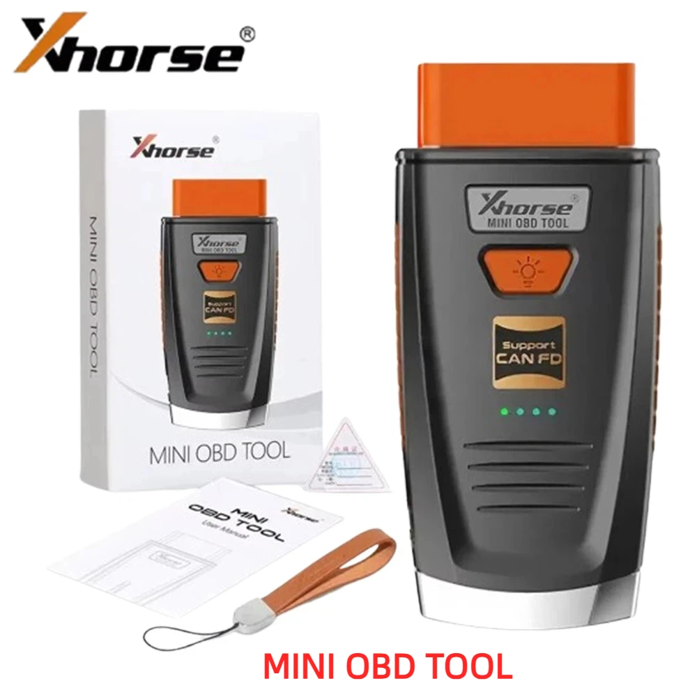 Xhorse XDMO20 VVDI MINI OBD Tool V2 IMMO Programmer Fit VVDI MAX PRO Generate Remote Car Key Chip Clone CAN FD  8A All Key Lost