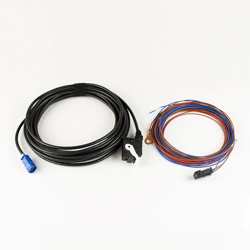 Car Reverse Camera Wire Harness RCD510 RNS315 RNS510 For VW Passat B7 Jetta 5 MK6 GOLF Tiguan RGB Backup Rear View Wiring Cable