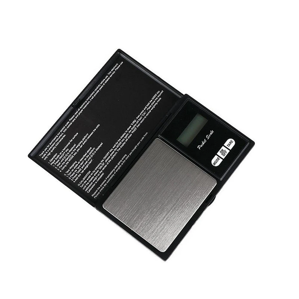 Pocket Digital Scale Silver Coin Gold Jewelry Diamond Weigh Balance 0.1 x 1000g / 0.01 x 200g