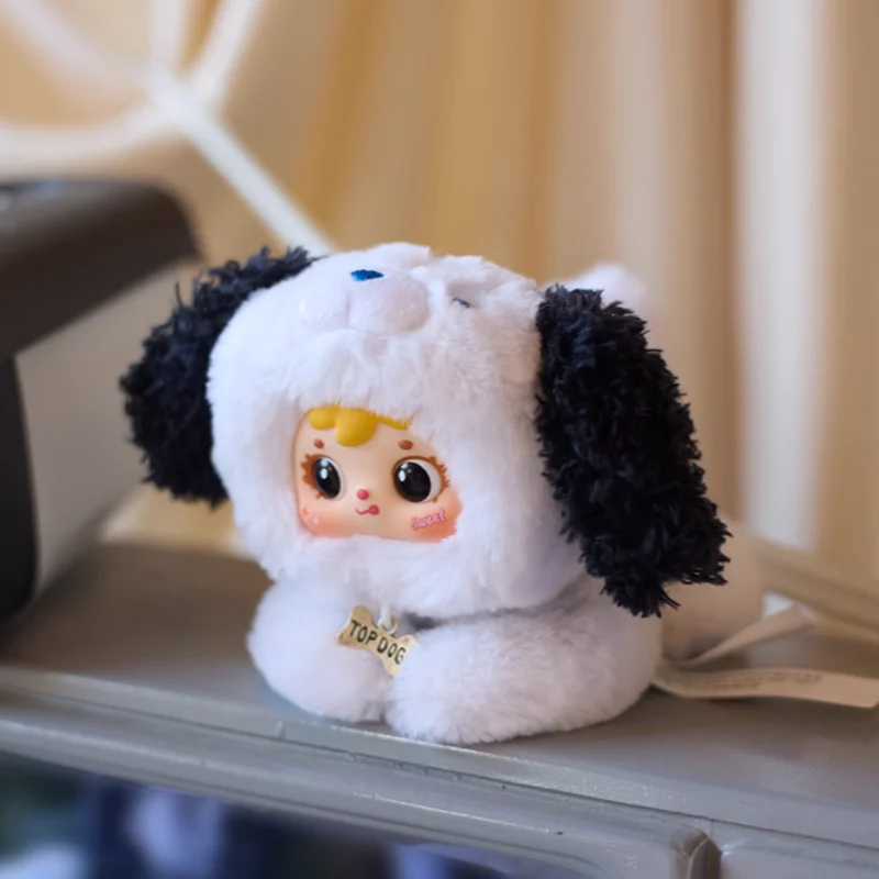 สินค้าใหม่ ซีรีส์ New Spot Air Hibiscus Three Little Hair Samuel Puppy Party ของแท้ กล่องสุ่ม จี้ห้อยกระเป๋า ของตกแต่ง ของขวัญเซอร์ไพรส์