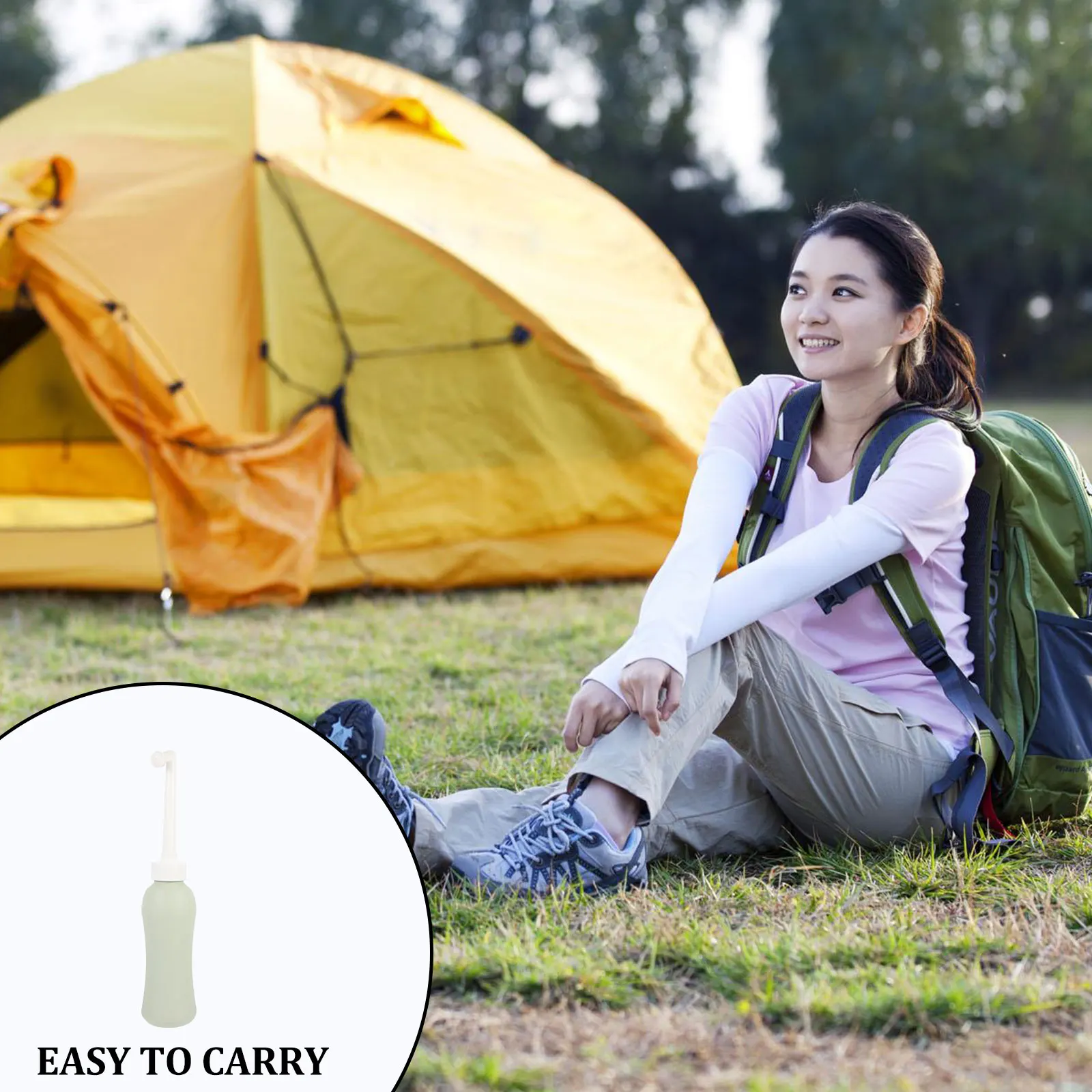 

Premium Manual Cleaner Bottle Private Part Hygiene Tool Female Irrigator For Travel