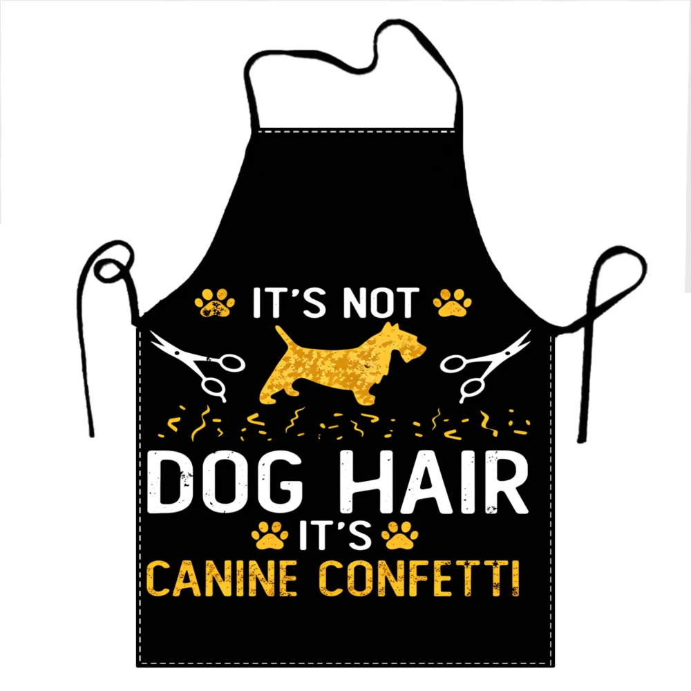Dog Grooming Apron Its Not Dog Hair Its Canine Confetti Pet Care Apron For Dog Lovers And Groomers